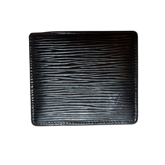 Louis Vuitton Black Epi Leather Porte Monnaie Boite Coin Case Wallet M63697 - Picture 10 of 11